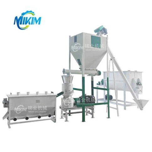 Homemade pellet fuel production line Homemade pellet fuel production line
