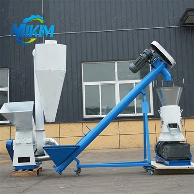 Kompletna linia produkcyjna drewna biomasy