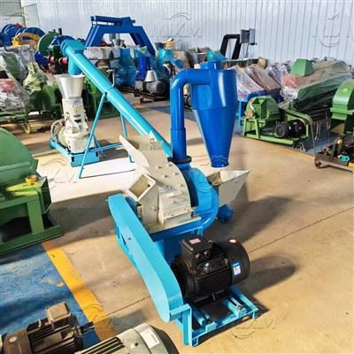 Small Flat Die Wood Pellet Making Machine
