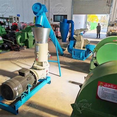 Small Flat Die Wood Pellet Making Machine